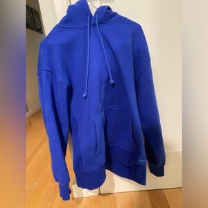 aritzia blue tna hoodie